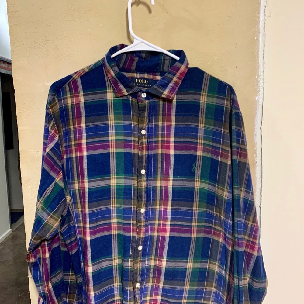Ralph Lauren Polo Plaid Oxford